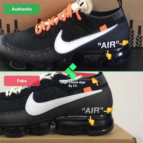 how to know if off white nike vapormax is fake|nike vapormax off white stockx.